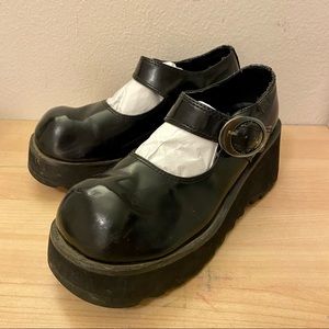 90s Chunky Platform Mary Janes